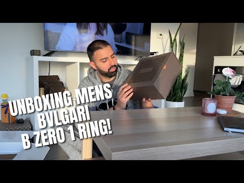 Bvlgari B.zero1 Mens Ring - Unboxing!!