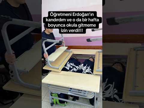 Sonuna kadar bak😰 #şaka #okul #komik