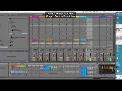 The Ableton Master Template 2.0! Drums walkthrough