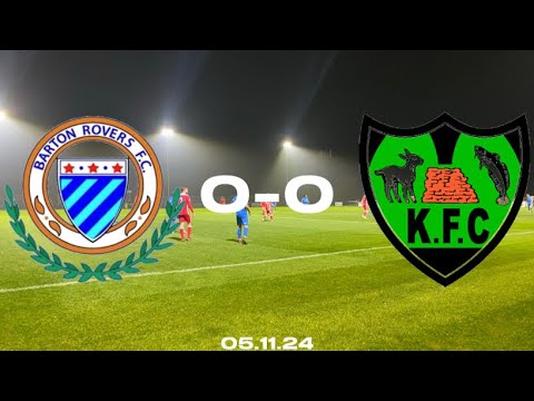 BONFIRE NIGHT, FEISTY MATCH, FOGGY CONDITIONS - Barton Rovers vs Kidlington FC highlights