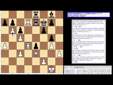 Candidates 2016 - Round 11 - Anand, Viswanathan vs Karjakin, Sergey