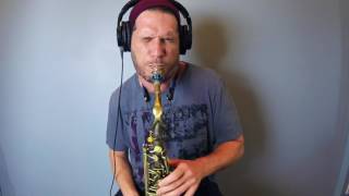 SAXOTRONIC / SCOTT PADDOCK  sax jam over MY WAY by CALVIN HARRIS / saxophone