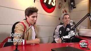 Jorge Blanco y Saak presentan "Una Noche" en Radio Disney
