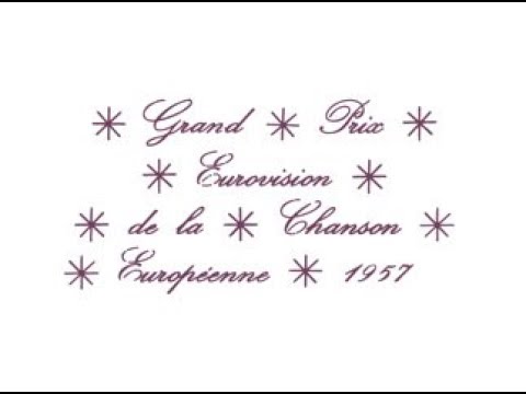 eurovision 1957 - my personal top