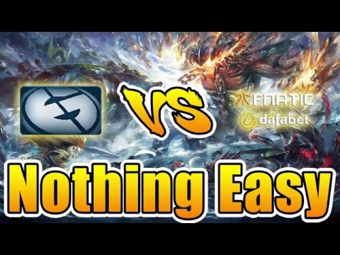 EG vs Fnatic Dota 2 - The Shanghai Major 2016 - Nothing EASY