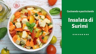 INSALATA DI SURIMI-PRONTA IN 5 MINUTI🥙🥙🥙
