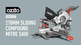 Ozito 210mm 8¼” Sliding Compound Mitre Saw - Product Video