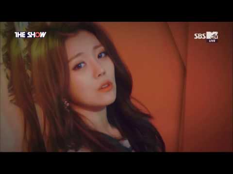 Melody Day Comeback Stage "Kiss on the Lips" The Show (2/21/2017)