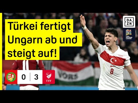 Ungarn - Türkei | UEFA Nations League | DAZN Highlights
