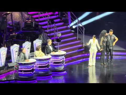 La Voix forgetting the steps to the dance strictly live tour Manchester 2026