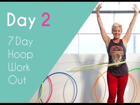 Day2 | 7 minute Abs Workout | Hula Hoop Workout