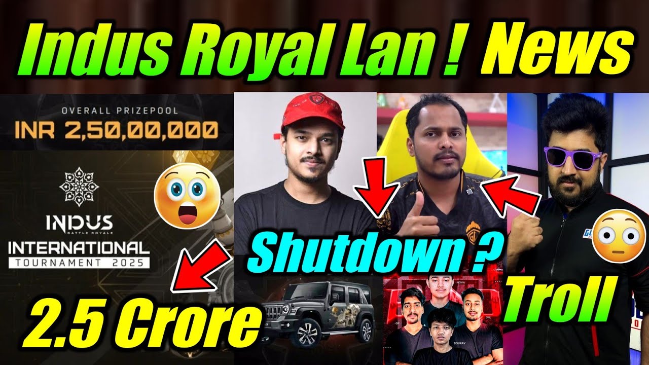 Biggest Event in India 🤯 Indus Royal Roadmap ! Soul, Godl Shutdown ? 😮 News