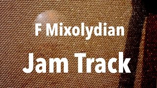 F Mixolydian Mode // Shuffle Groove Backing Track