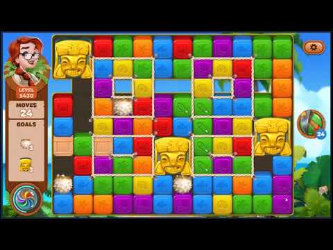 Lost Island Blast Adventure Level 1430 - NO BOOSTERS 🏝️ | SKILLGAMING ✔️