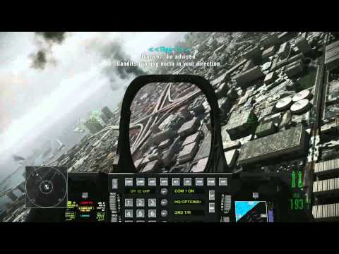 Ace Combat: Assault Horizon PC - Ace Difficulty Playthrough: Mission 1 Nightmare