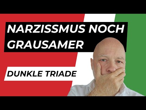 Dunkle Persönlichkeit: Wenn Narzissmus, Psychopathie und Sadismus Zusammenkommen.