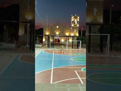 San Zenón Magdalena - Plaza Central  💙🤍💚