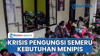 Krisis Pengungsian Semeru: Popok & Susu Menipis, Lansia Sakit, Bantuan Makanan Ditemukan Kedaluwarsa