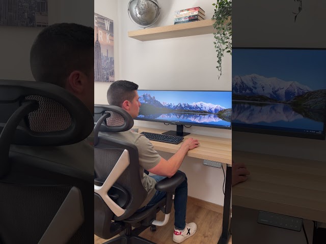 Vídeo relacionado con Ruzister 2 piezas de escritorio de oficina, monitor, tablón de notas, tablón de mensajes de ordenador, suministros de oficina para mujeres/hombres, soporte para notas adhesivas de ordenador, estilo