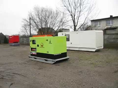 Bazarový generátor 30kVA/24kW - Pramac - motor Yanmar