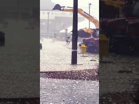 A Incrível Tempestade de Granizo que Destruiu uma Cidade de Erechim #rs