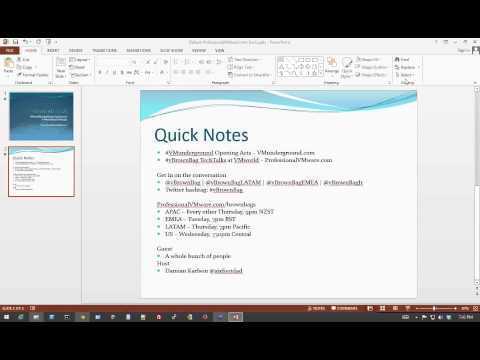 #vBrownBag Follow-Up Virtual Design Master (@vdmchallenge)