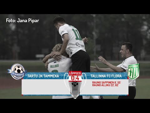 20. voor 2016: Tartu JK Tammeka - Tallinna FC Flora  0:4 (0:2)
