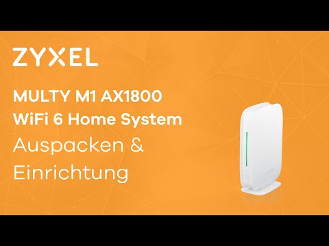 MULTY M1 Home System WiFi 6 AX1800 Auspacken & Installation DE