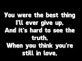 3 Doors Down - What's Left (Lyrics)