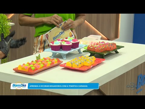 Aprenda a decorar brigadeiros com a temática do Carnaval 16 02 2023