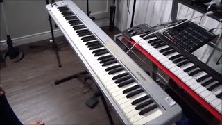 Video thumbnail for M-Audio Keystation 88 ES Midi Keyboard Test And Review by Kevys RC & Music