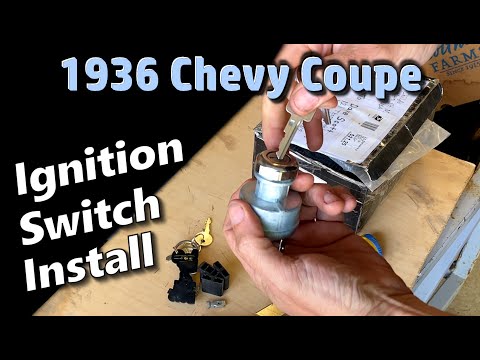 New Ignition Switch Install And My 36 Coupe Just Got A Little Cooler
