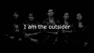 Black Veil Brides - The Outsider (Lyrics)