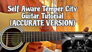 Self Aware - Temper City // Easy Guitar Tutorial Lesson