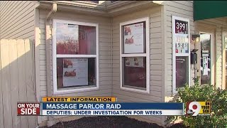 Spa parlor in Butler County busted for providing prostitution services