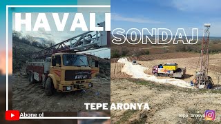 Havalı Sondaj yaptırdık | Sel oldu aktı | Tepe Aronya