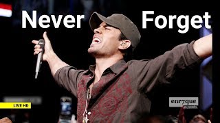 Enrique Iglesias - Nunca Te Olvidaré (multi-lang lyrics, best of all times)