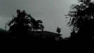 preview picture of video 'Timelapse Tropical Storm Fay August 19, 2008 Looking North'