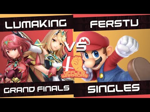 SMASHITO Offline Warriors Grand Final - Lumaking (Pyra & Mythra, Joker) Vs. Ferstu (Mario, Min min)