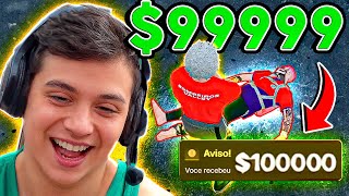STOLE A LOT OF MONEY 🤑 IN THIS SCAM! GTA RP (Paulinho the CRAZY)