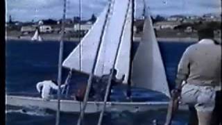 Historical Sailing; Brighton and Seacliff YC, Saluting the Commodore, circa early 1960's