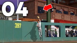 MLB 24 Road to the Show - Part 4 - ROBBED A HOME RUN!
