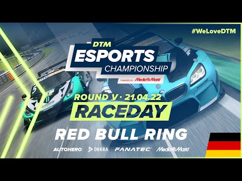 DTM Esports Championship powered by MediaMarkt 2022: Runde 5 - Red Bull Ring (DE)