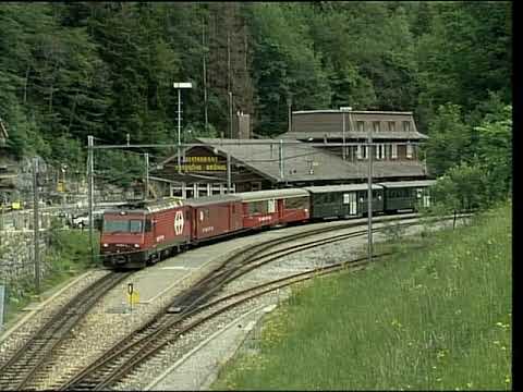 Swiss Railway Journeys - The SBB Brünig Line Part 2