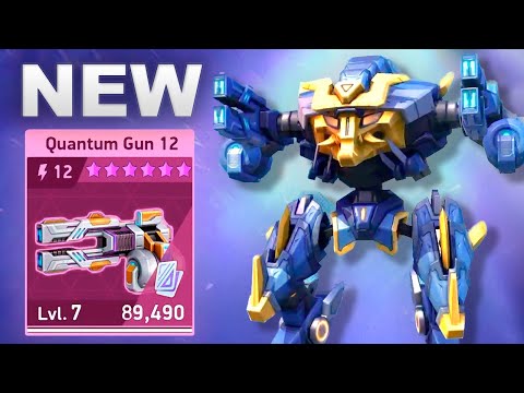 NEW Quantum Gun 12! Can You Handle it in Mech Arena?