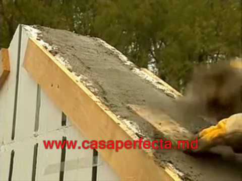 Constructie casa din cofraje polistiren expandat!