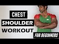 Beginner Workout Plan | Chest and Shoulder Workout for Beginners | Weight Training for Beginners