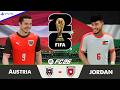Austria Vs Jordan FIFA World Cup 2026 Group J Full Match FC 26 PS5 4K