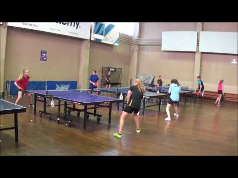 Vitalia Reinol and Arina Litvinova are practicing (Narva 12.6.2018)