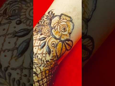 beautiful mehndi design 🥰 #shortsyoutube #mehandi #mehndidesign #hennatattoodesign #viralmehndi